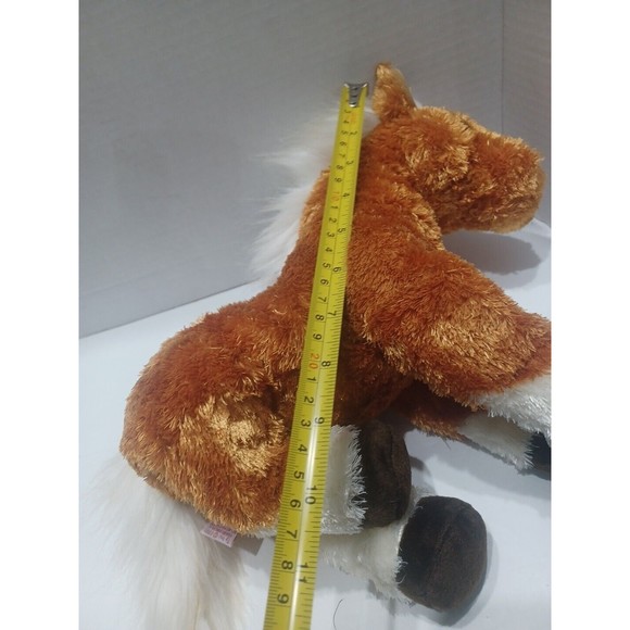 Ty Beanie Buddies Plush Horse Trotter Stuffed Animal 2001 Toy Brown 14” - Picture 12 of 15